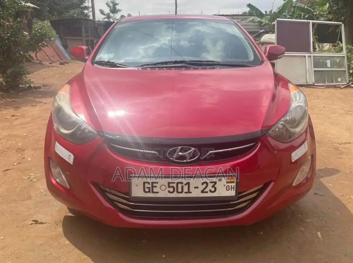 Hyundai Elantra Limited Sedan FWD (1.8L 4cyl 6A) 2013 Red