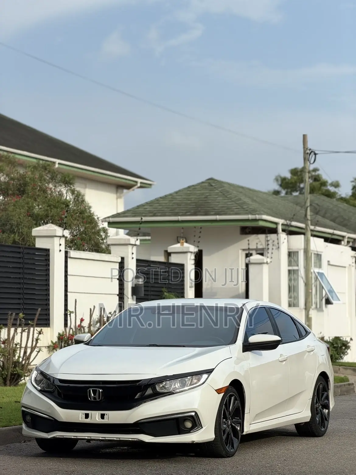 Honda Civic Sport Sedan 2020 White