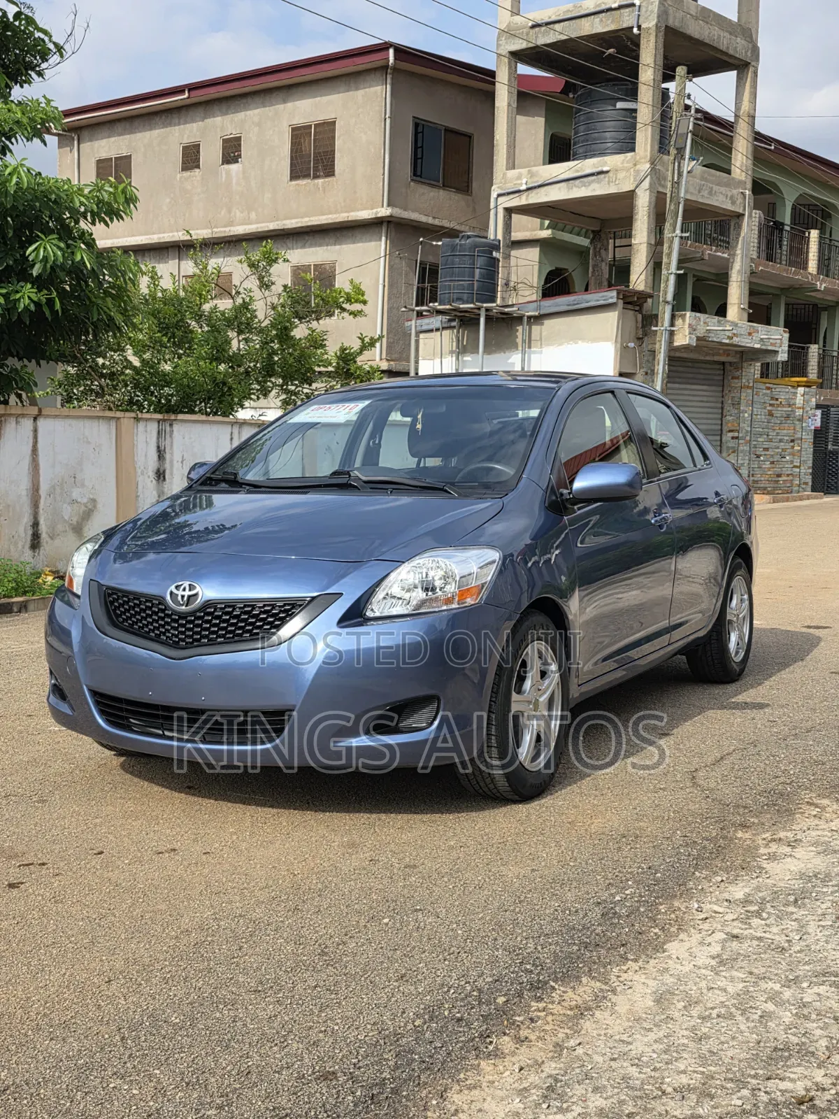 Toyota Yaris 2012 Blue