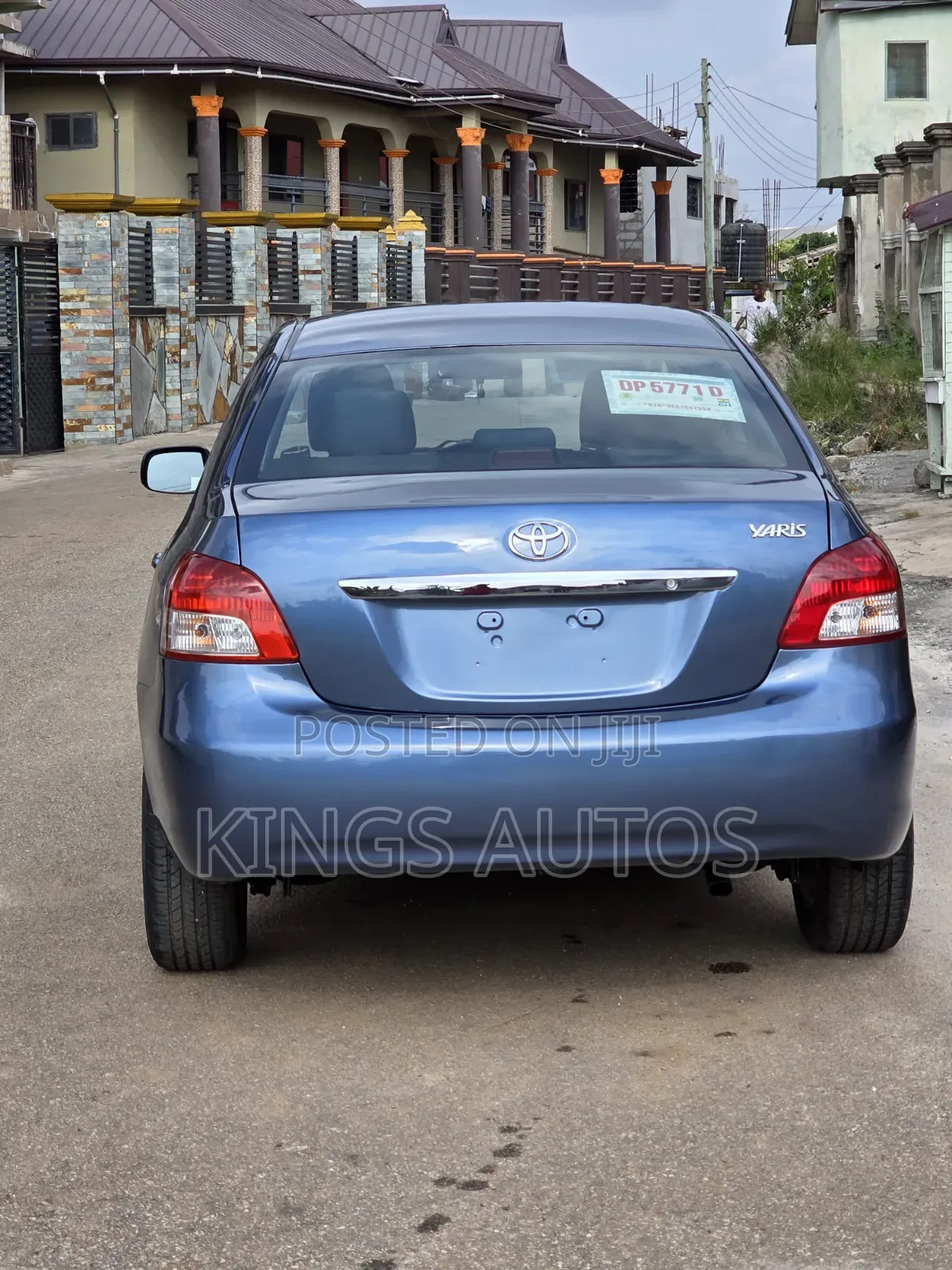 Toyota Yaris 2012 Blue