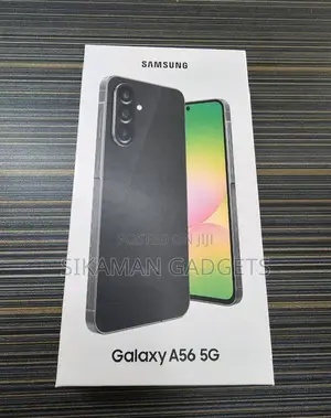 New Samsung Galaxy A56 256 GB Black