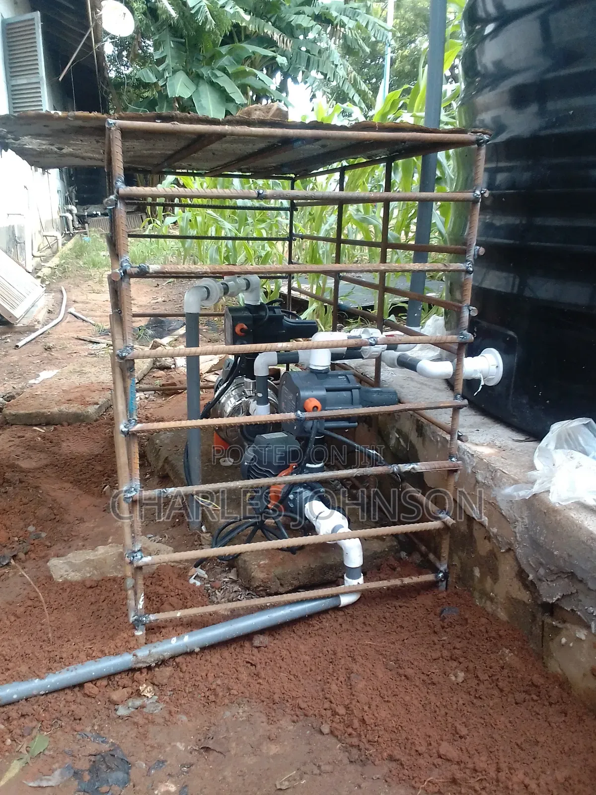 Water Pump Protection and Lock Installation.