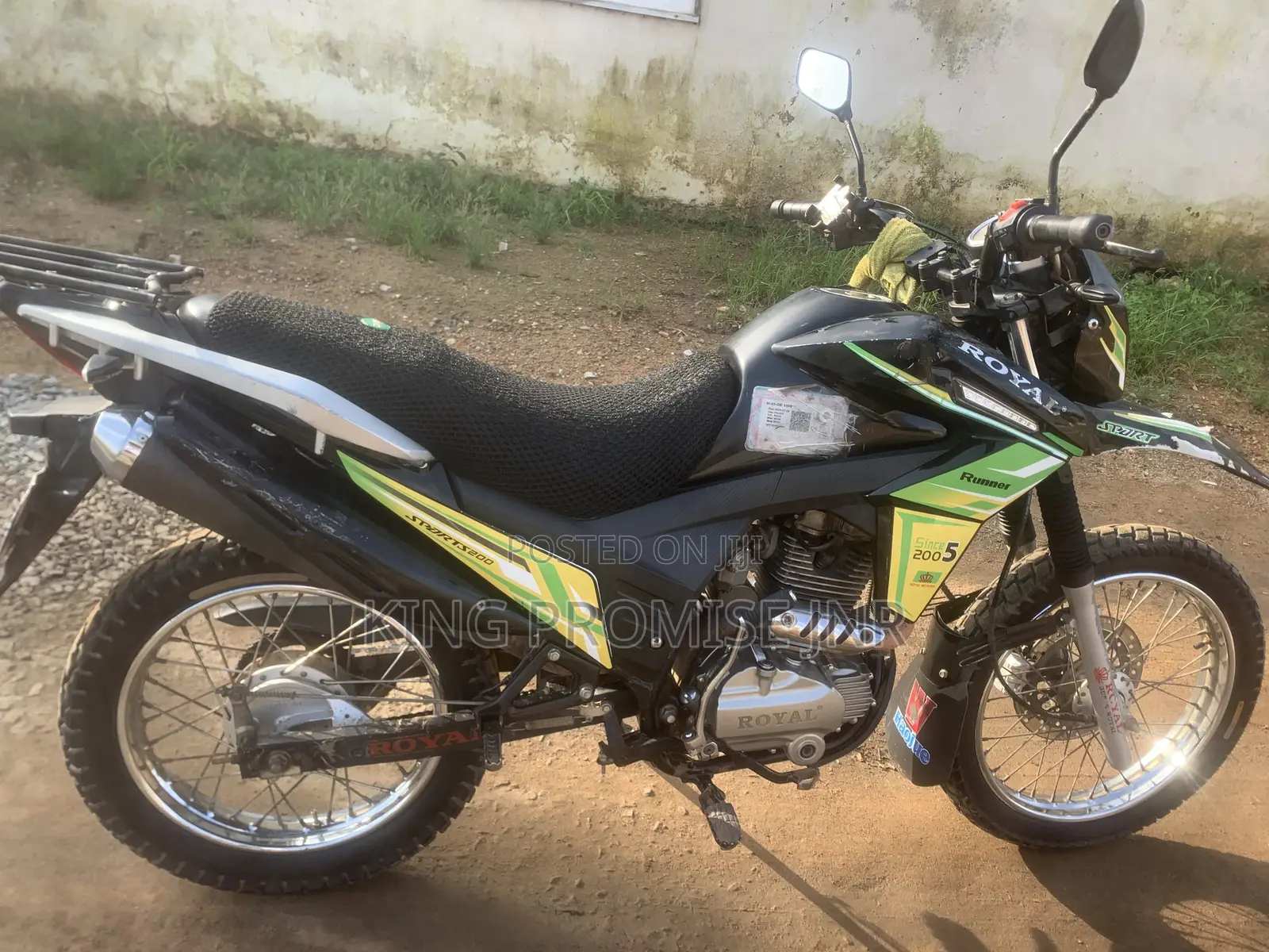 Royal Motorcycle 2025 Black