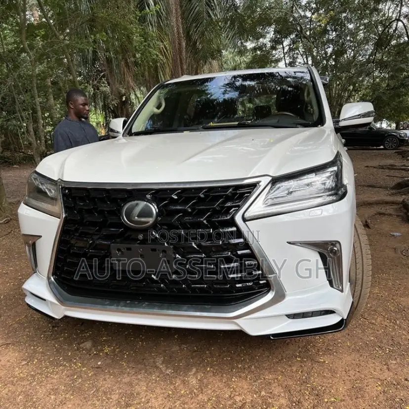 Lexus Lx570 Front Bumper Complete With Front, Back Spoilers