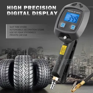 Digital Tyre Pressure Gauge and Inflator