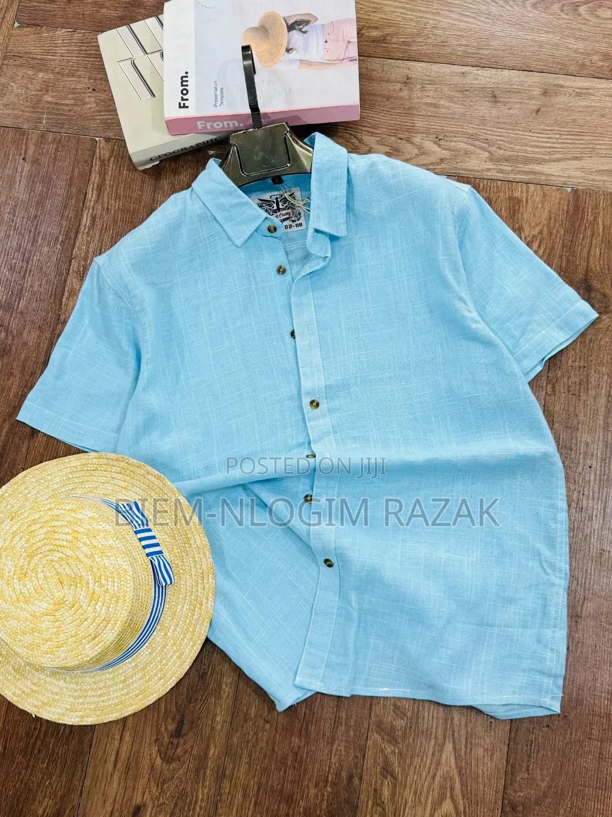 High Quality Linen Plain Shirt Available in Stock