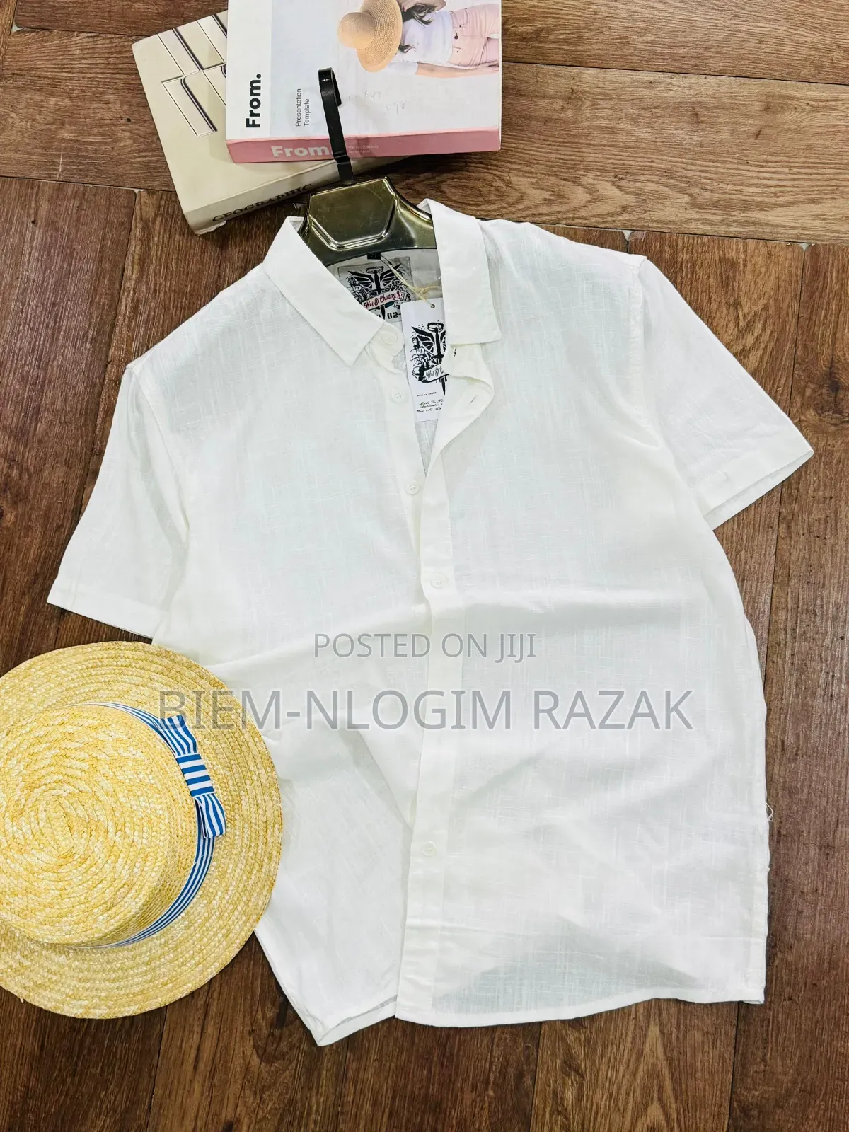 High Quality Linen Plain Shirt Available in Stock