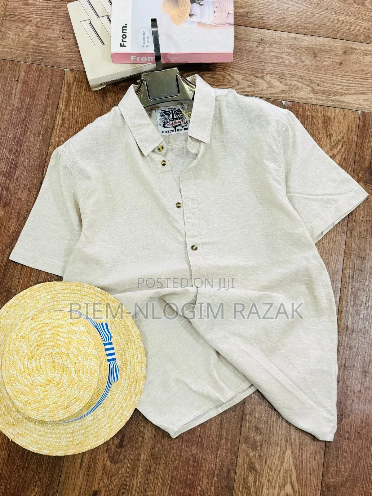 High Quality Linen Plain Shirt Available in Stock