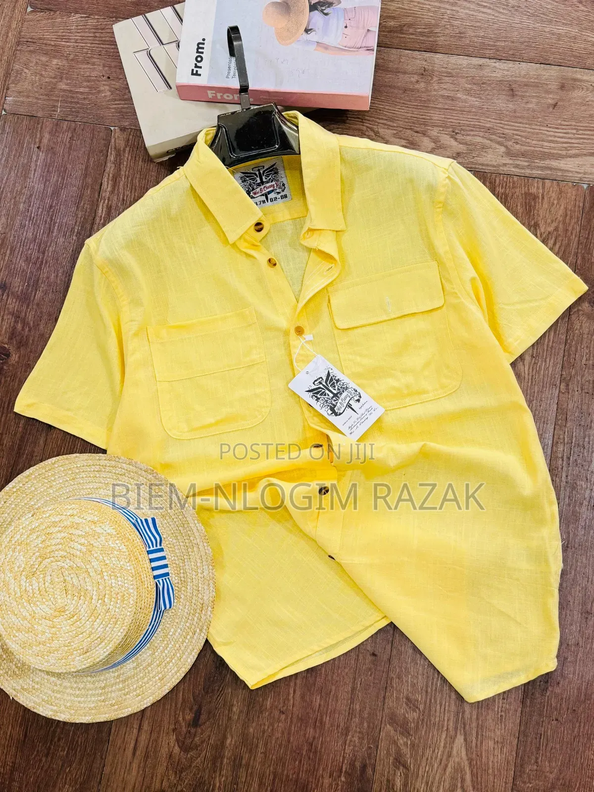 High Quality Linen Plain Shirt Available in Stock