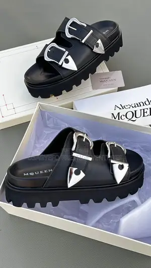 Quality and Trendy Alexander McQueen Designer Buckle Sandals