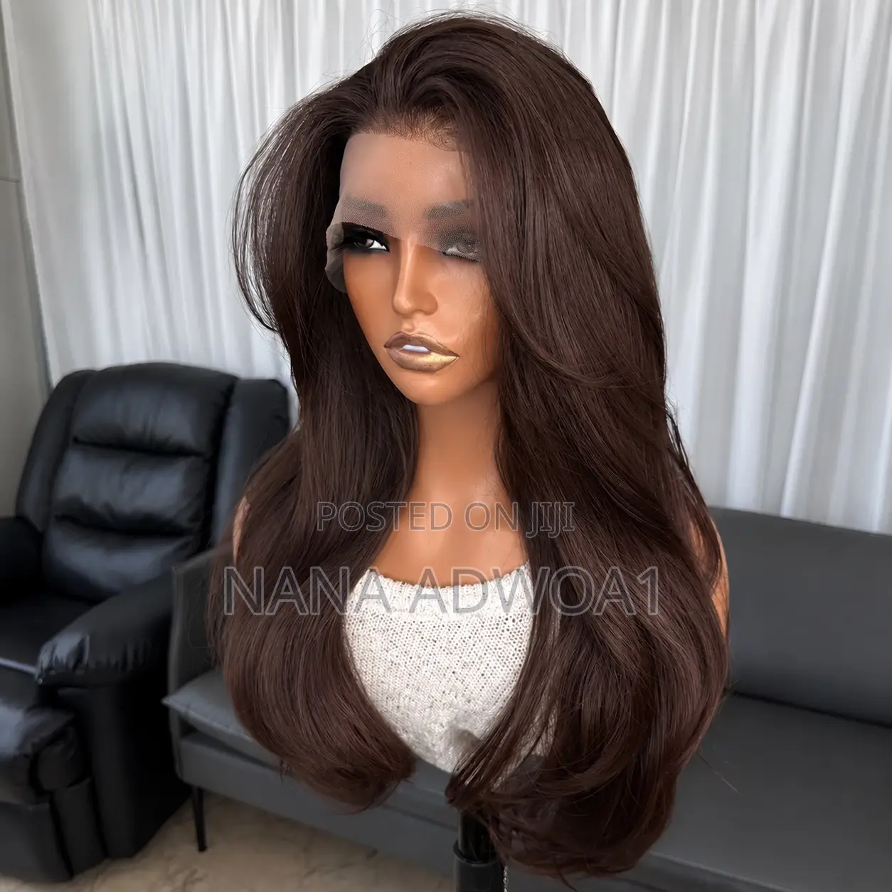 Reddish Brown Wig