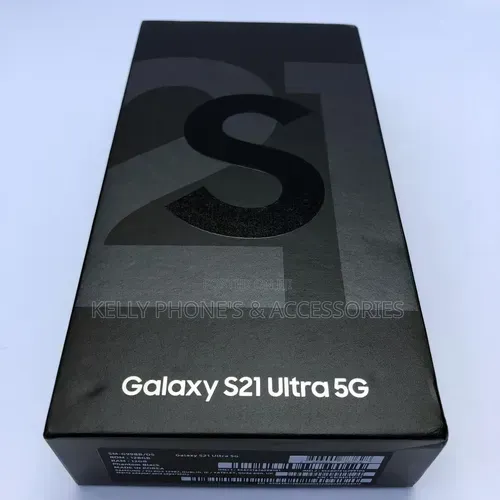 New Samsung Galaxy S21 Ultra 5G 256 GB Black