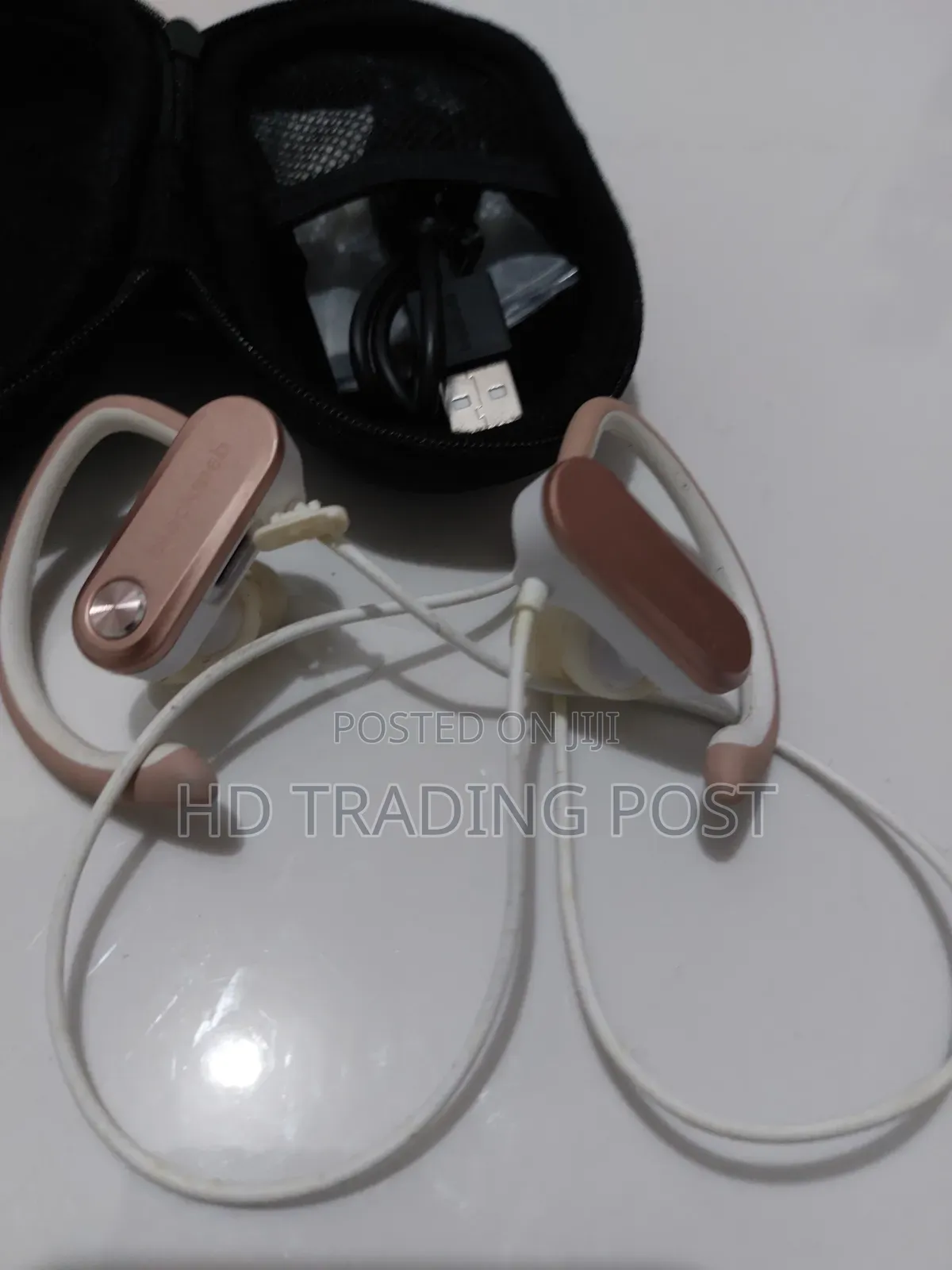 Blackweb Wireless Sports Ear-Hook Ipx4 Water-Resistant Headphones