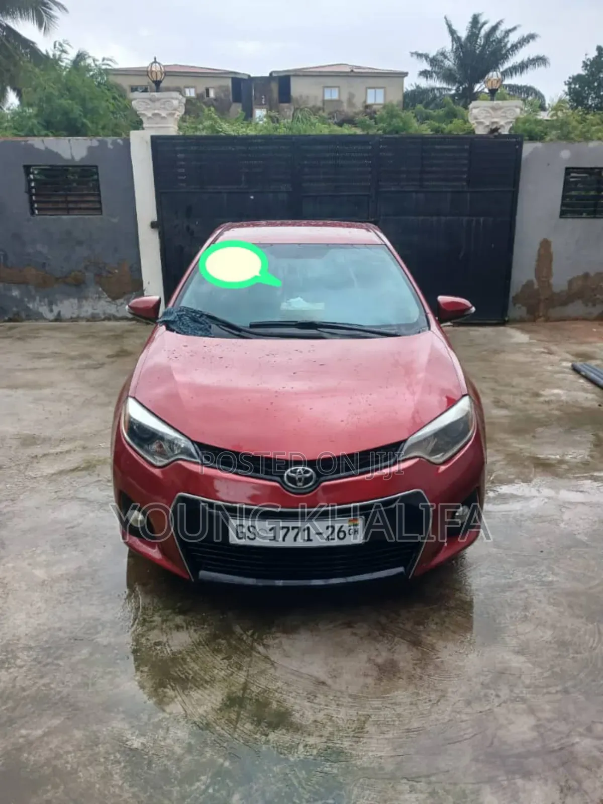 Toyota Corolla 2015 Red