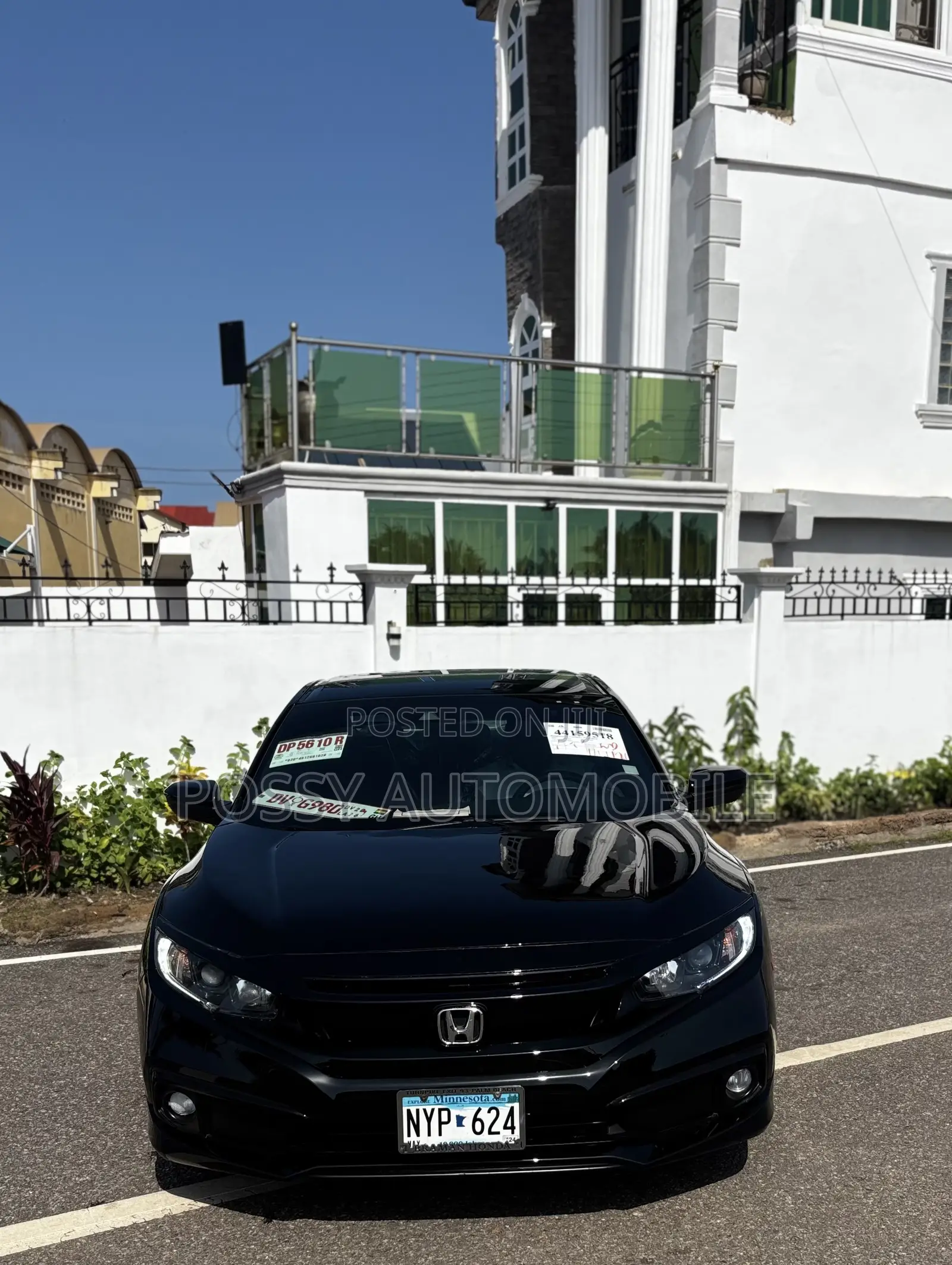 Honda Civic Sport Sedan 2020 Black