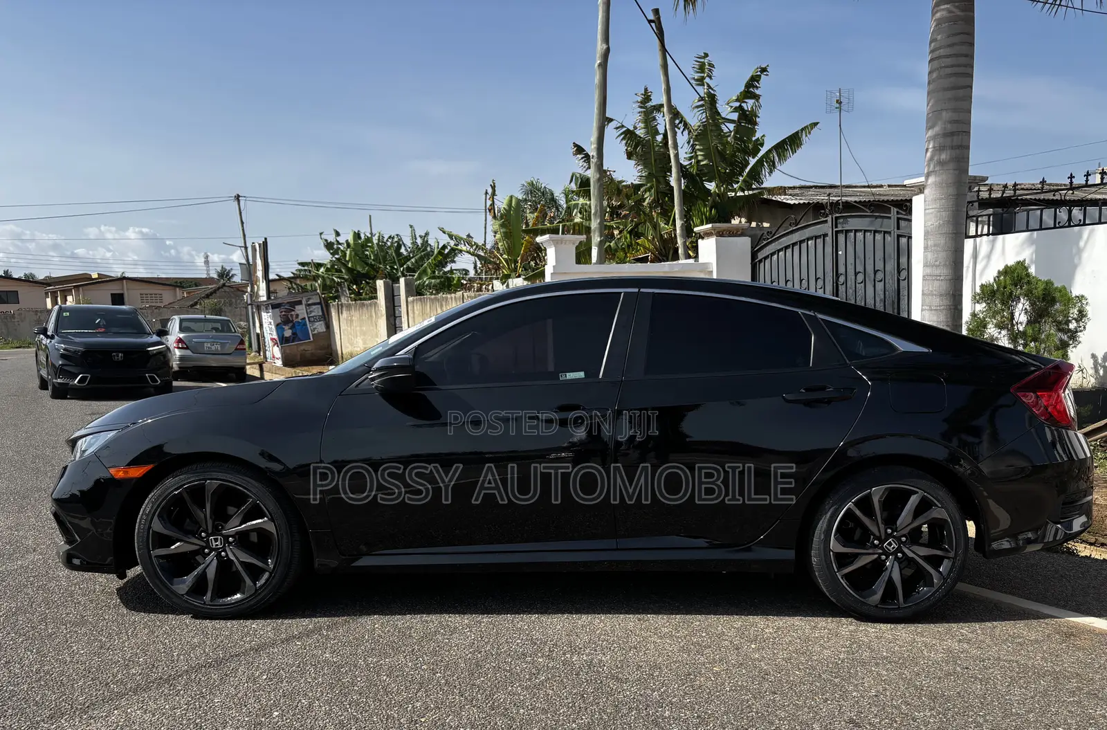 Honda Civic Sport Sedan 2020 Black