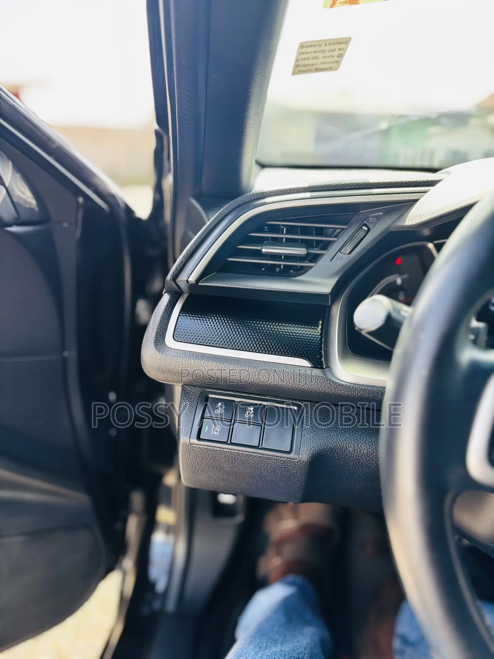 Honda Civic Sport Sedan 2020 Black