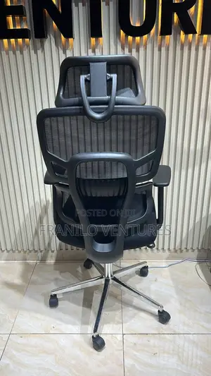 High Back Office Chair With Footrest