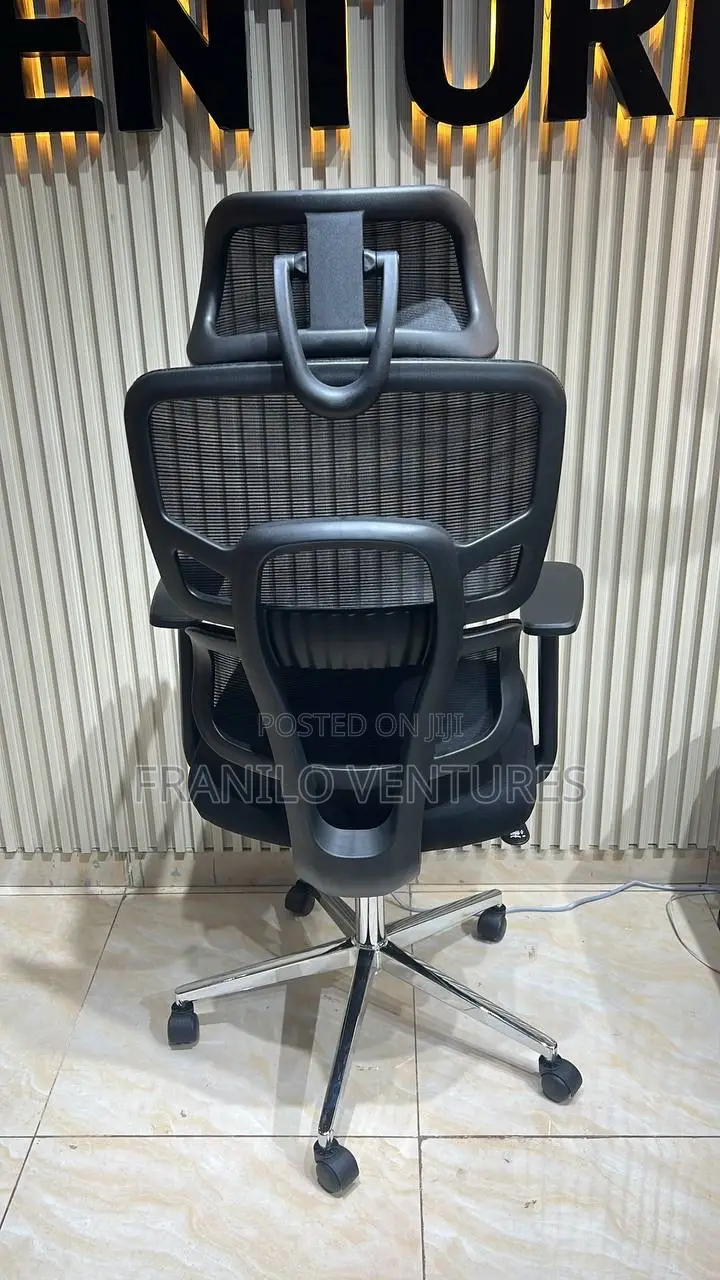High Back Office Chair With Footrest