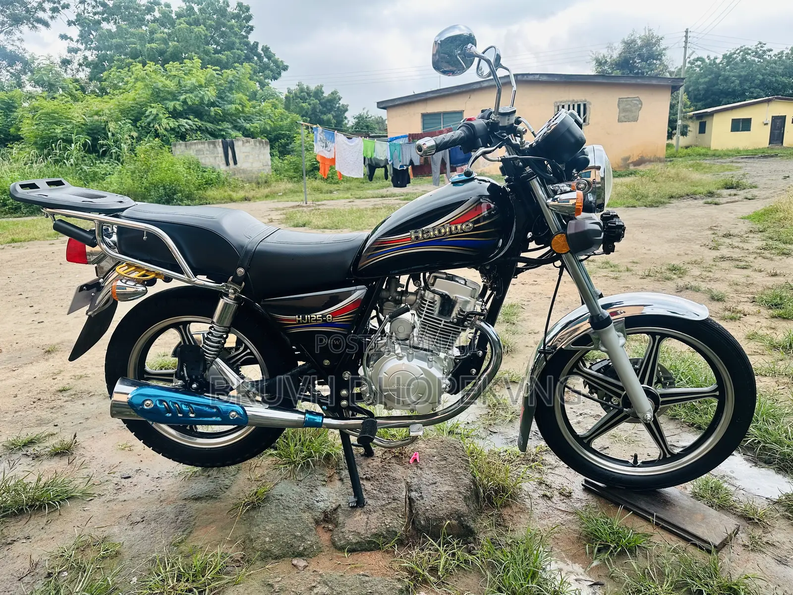 New Haojue HJ125-8K 2026 Black
