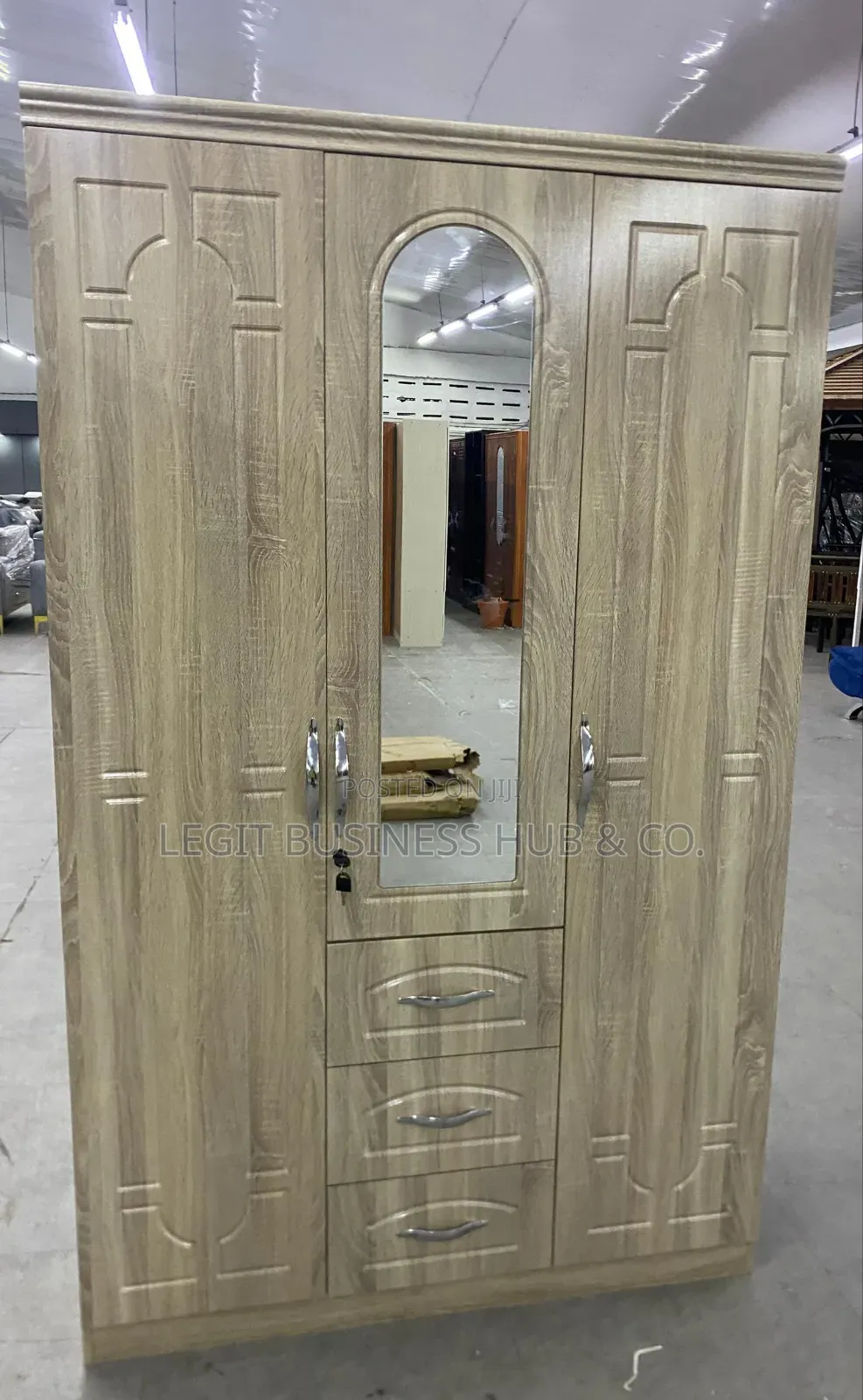 3 Doors Wardrobe Stylish