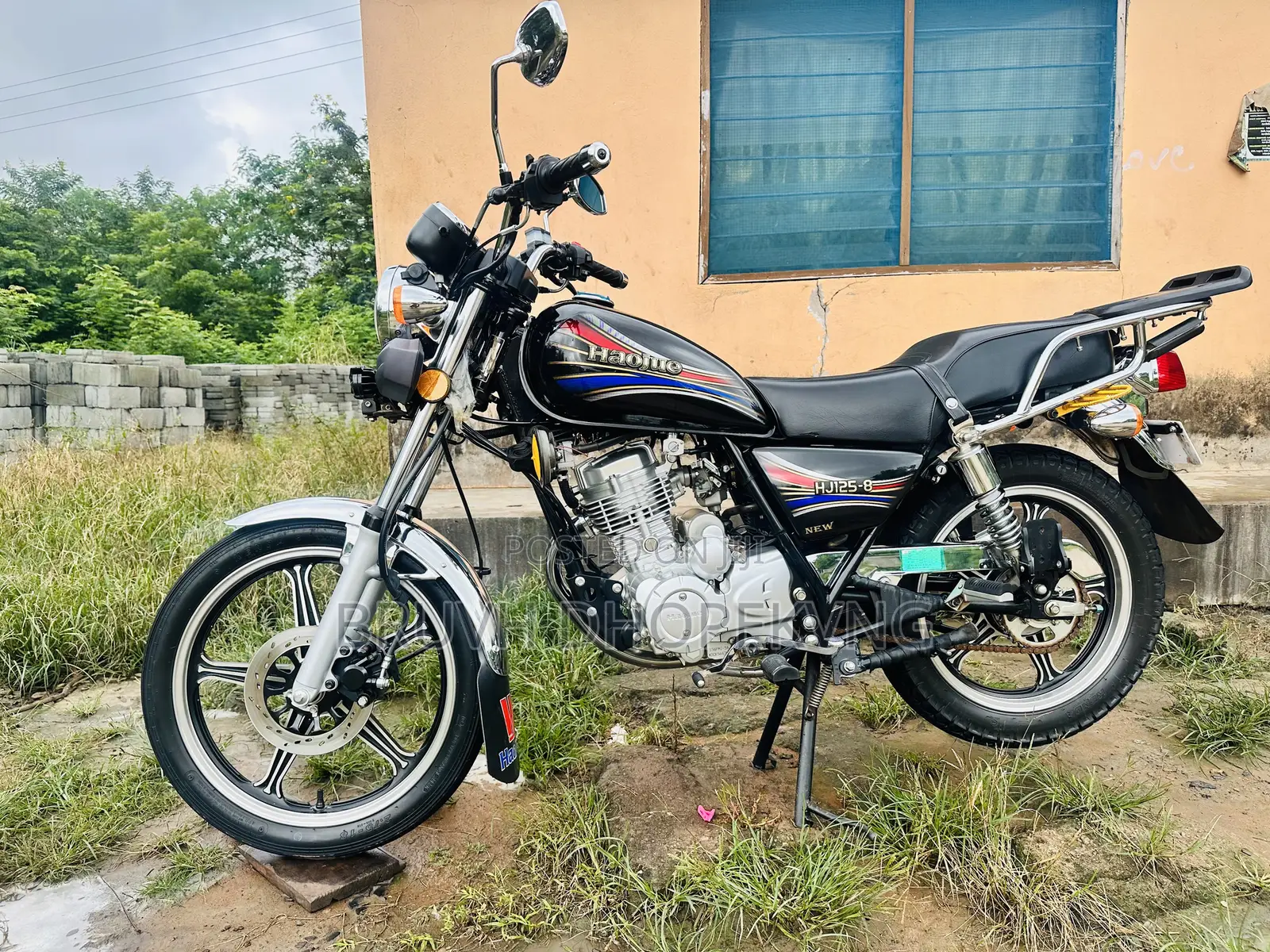 New Haojue HJ125-8K 2026 Black