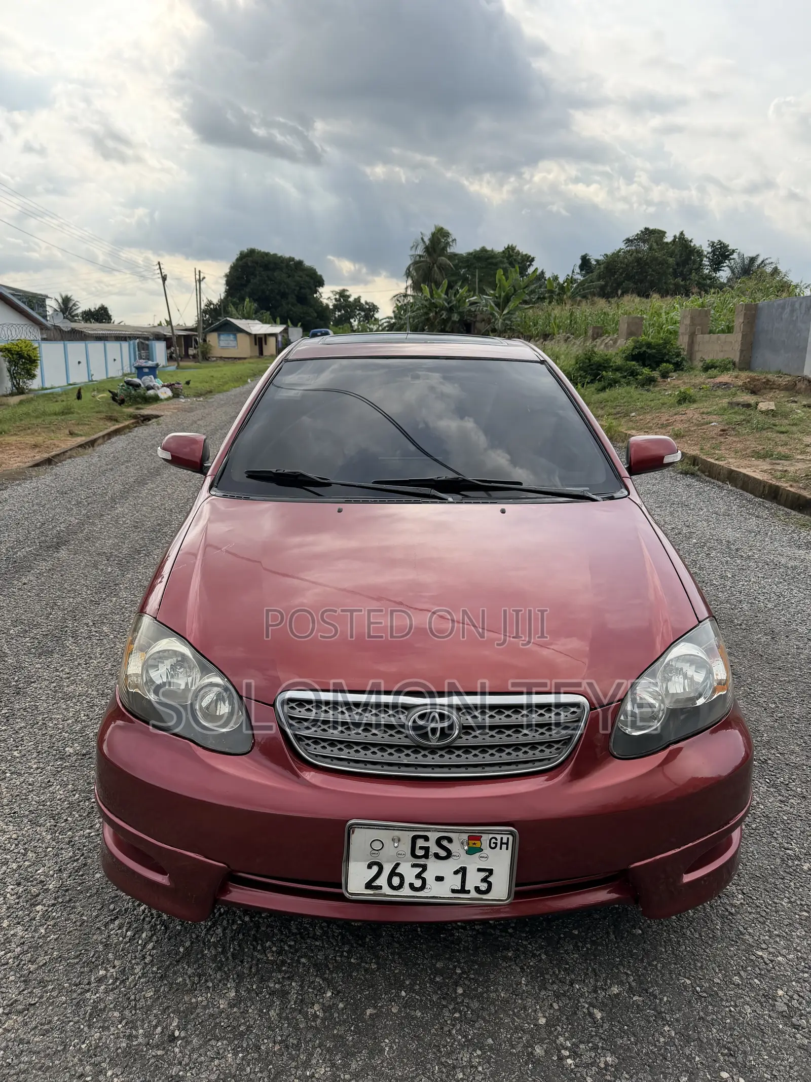 Toyota Corolla S 2007 Red