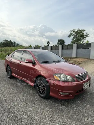 Toyota Corolla S 2007 Red