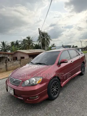 Toyota Corolla S 2007 Red