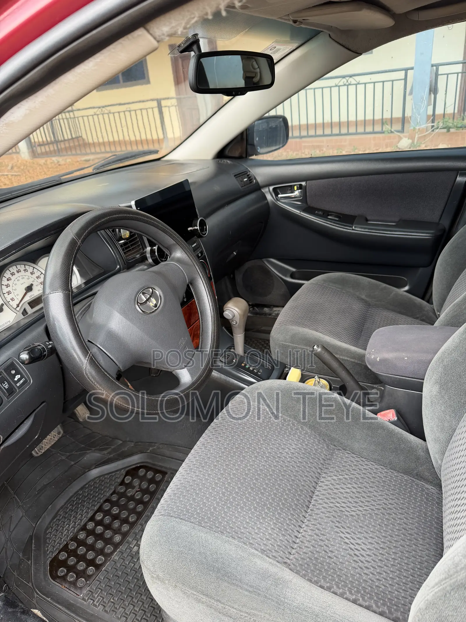 Toyota Corolla S 2007 Red