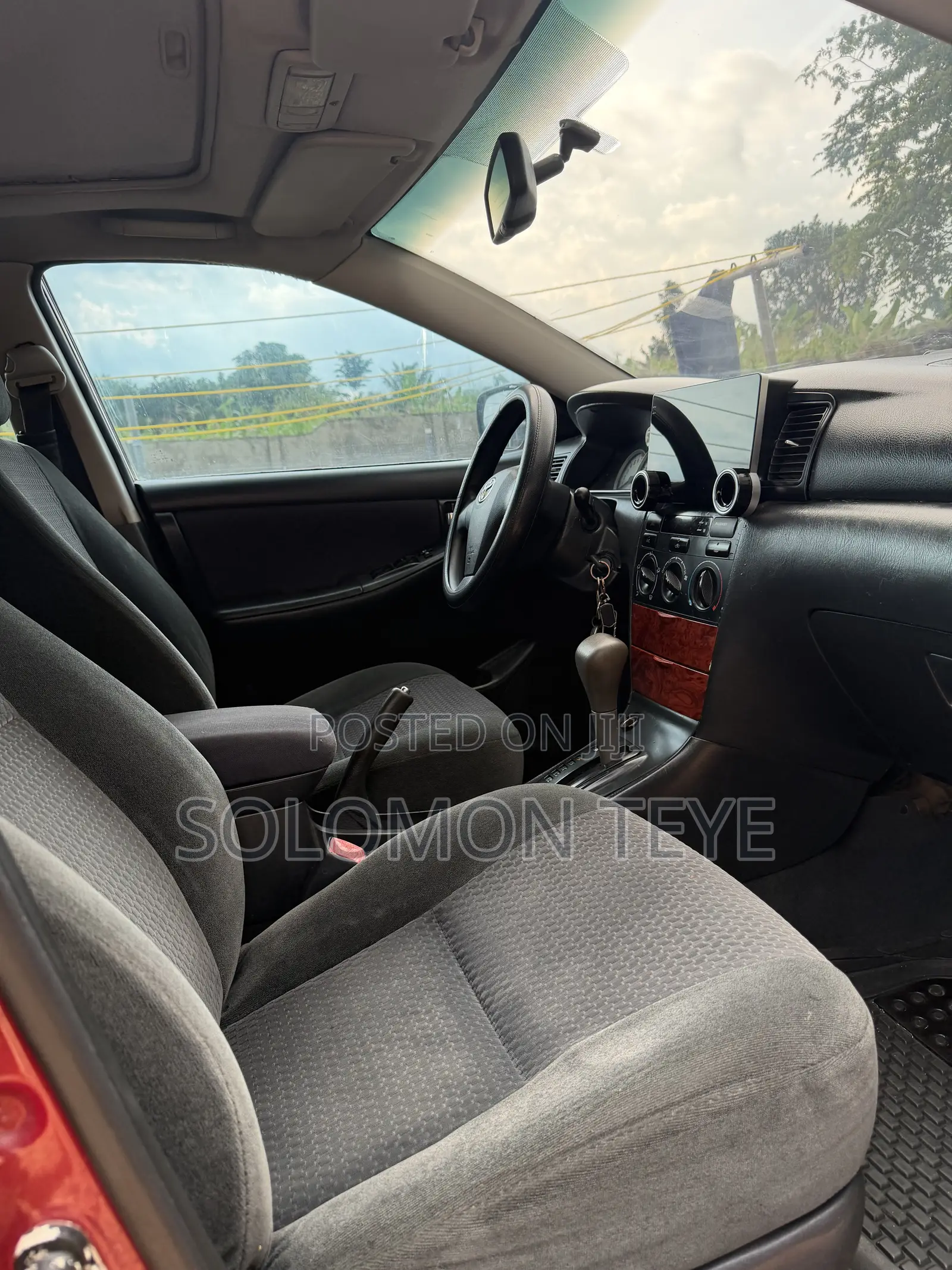 Toyota Corolla S 2007 Red