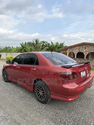 Toyota Corolla S 2007 Red