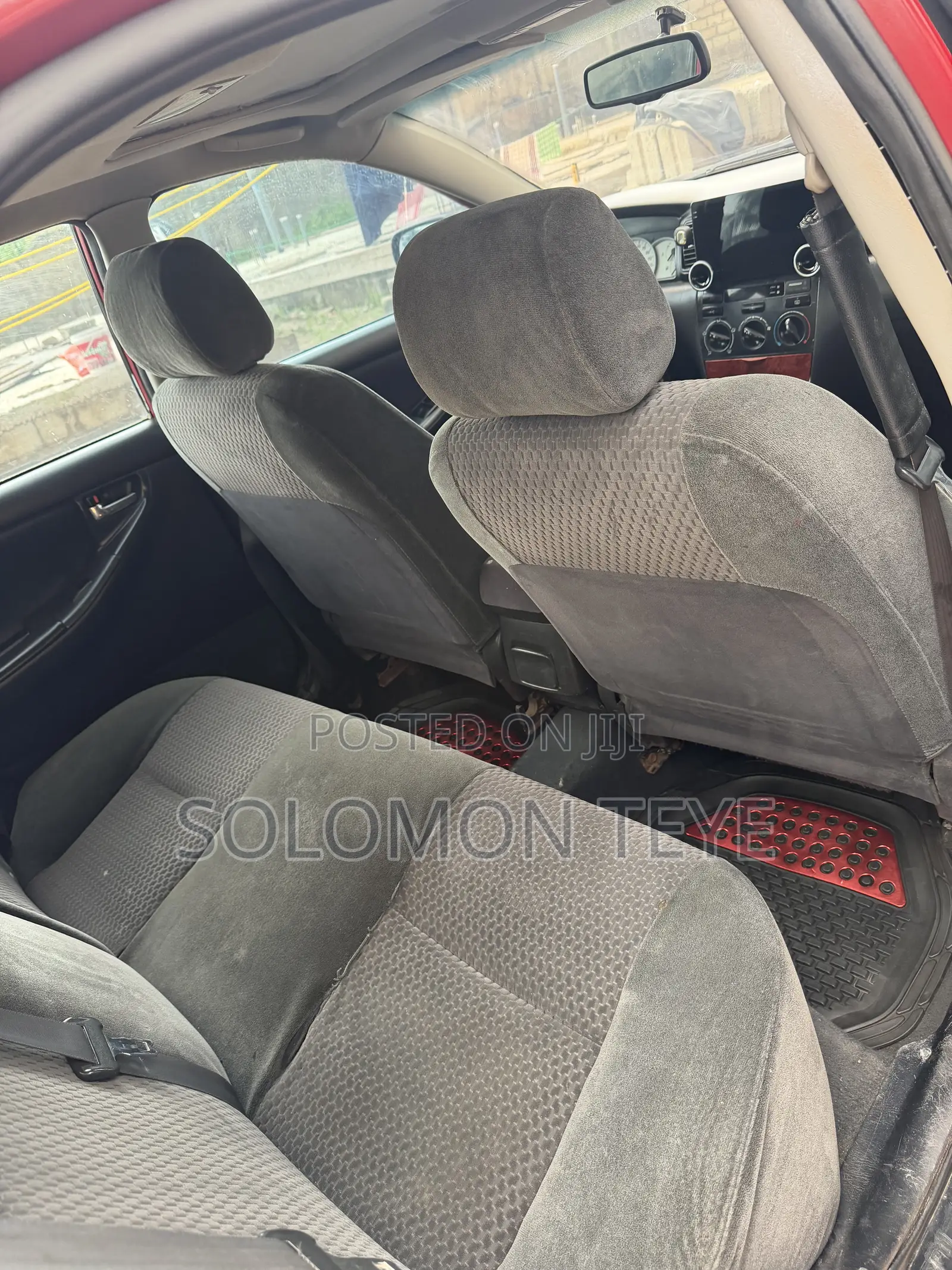 Toyota Corolla S 2007 Red