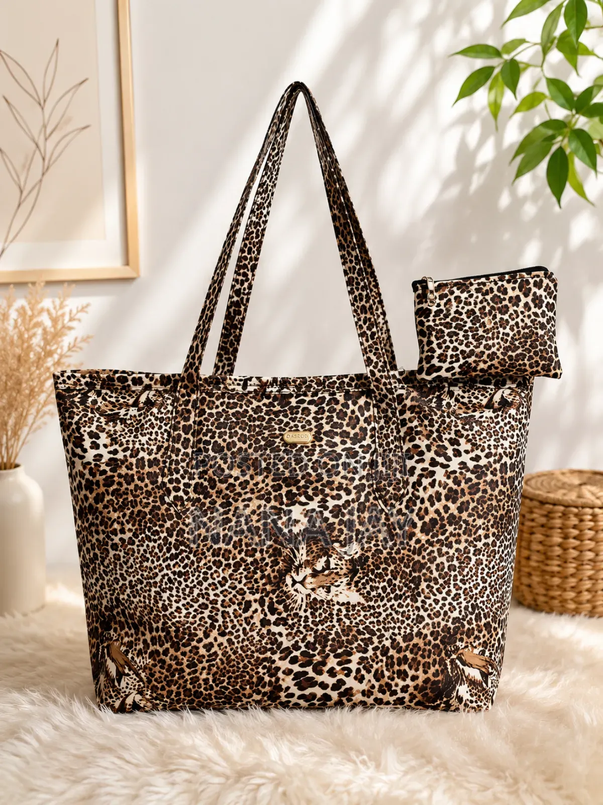 Handmade Ladies Bag With Small Pouch