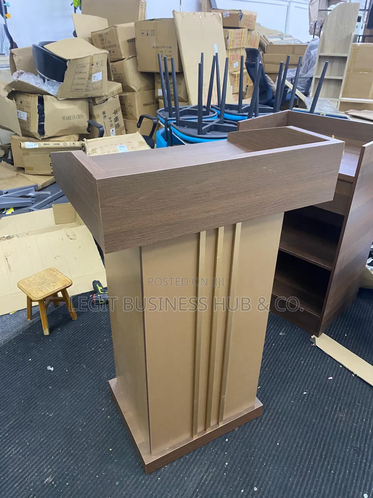 Lavished Wooden Pulpit