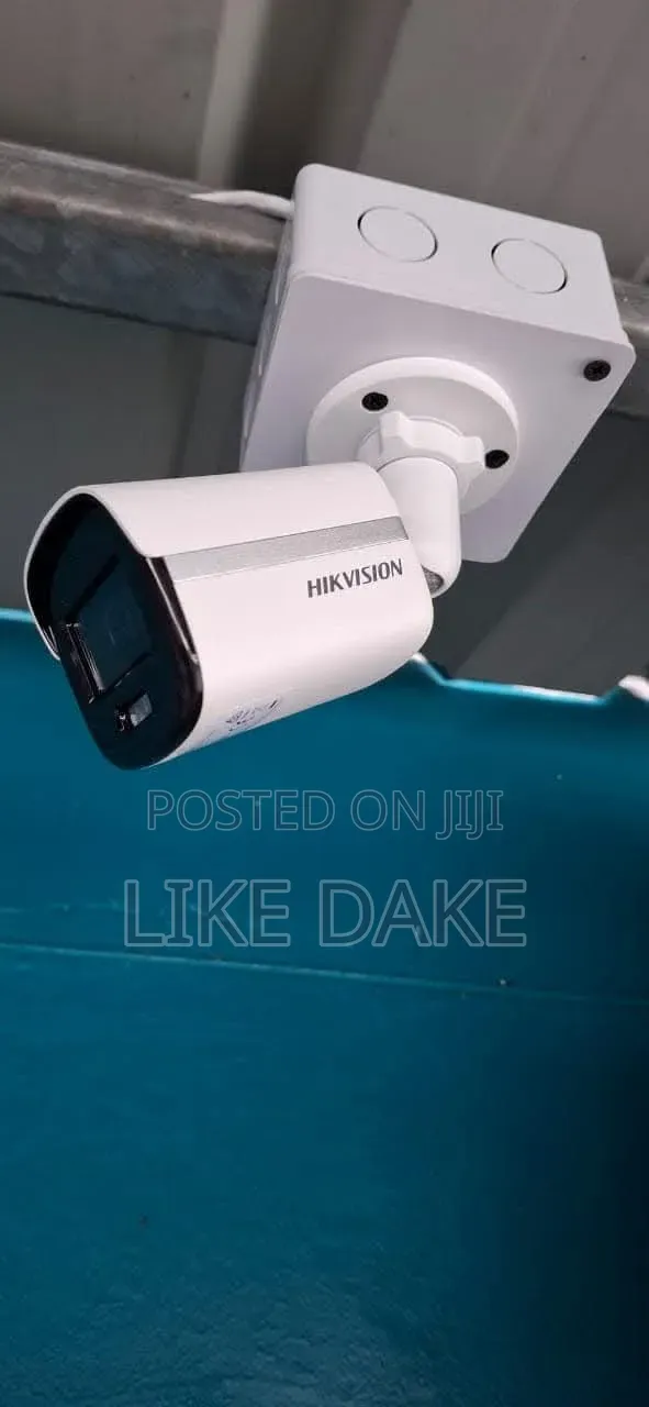 4-Channel Analog Colourvu Complete Hikvision CCTV Camera Kits