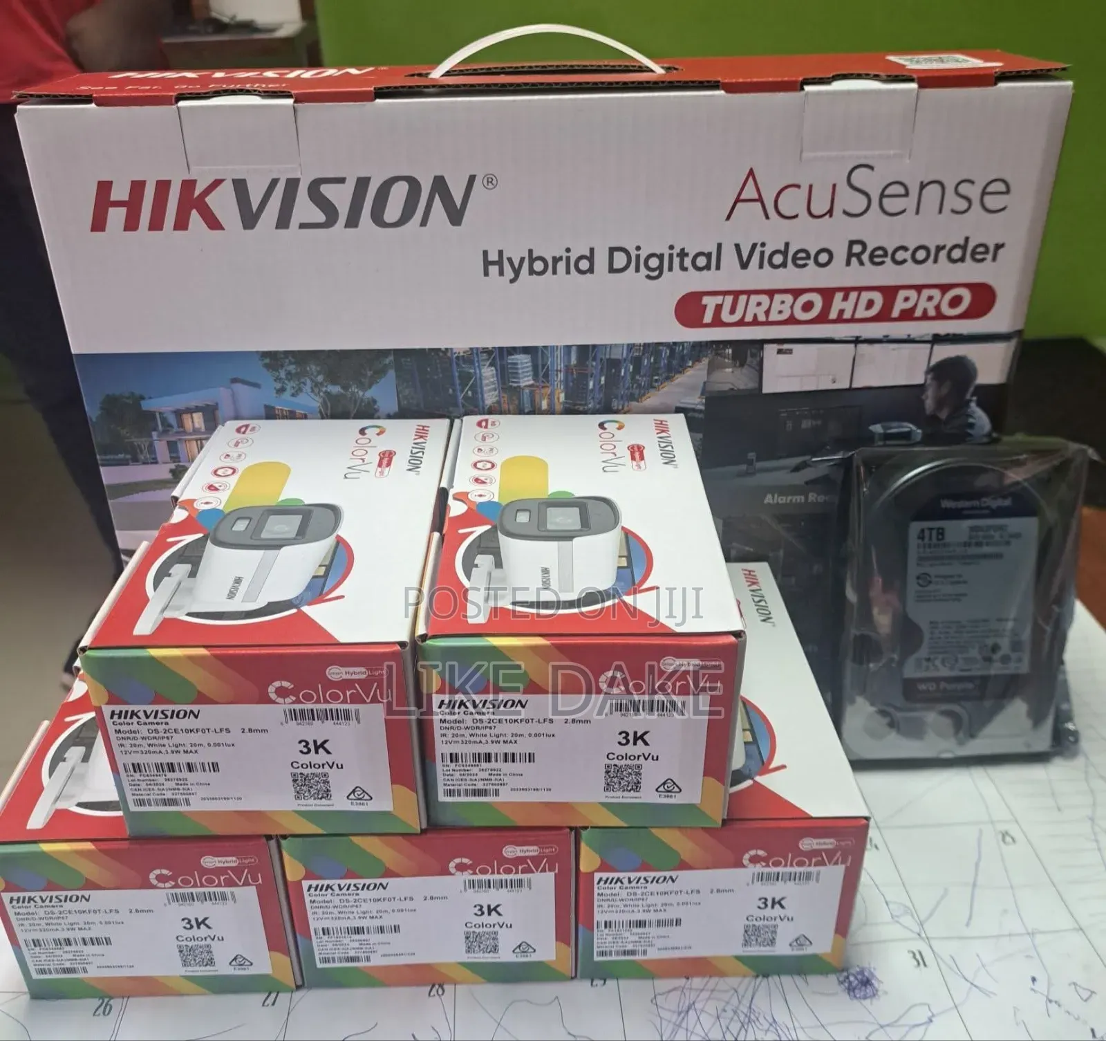 2026 Full Colour 2mp Hikvision Analog Bullet CCTV Security Camera