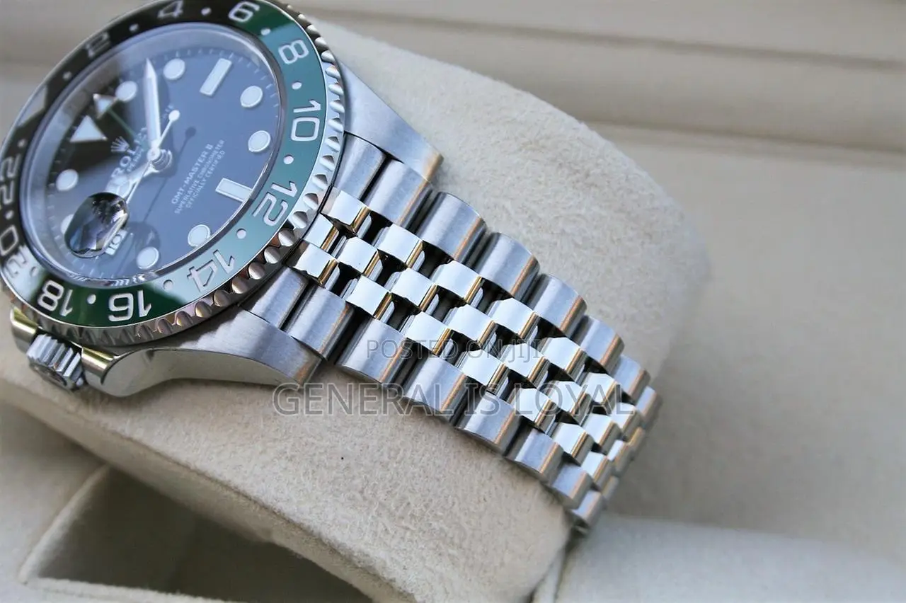 Rolex GMT-Master Ii Sprite Unique Left-Handed Crown Striking Green
