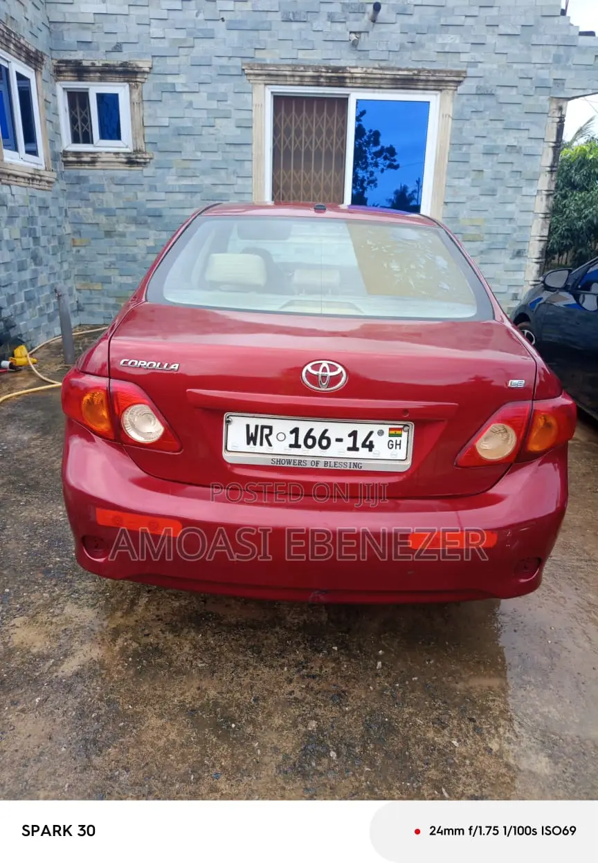 Toyota Corolla LE 4dr Sedan (1.8L 4cyl 4A) 2010 Red