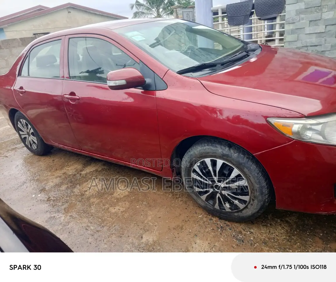 Toyota Corolla LE 4dr Sedan (1.8L 4cyl 4A) 2010 Red