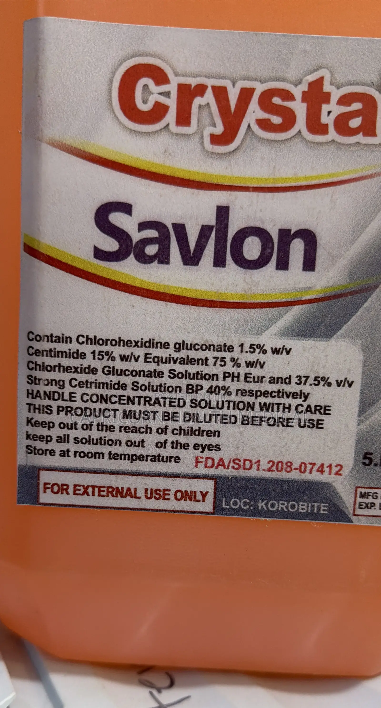 Savlon 5 Litres