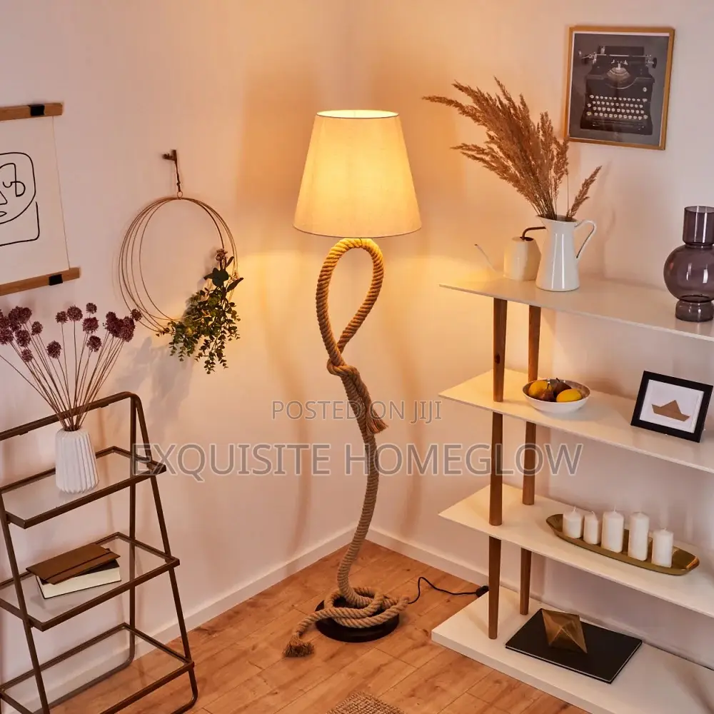 Rope Knot Floor Lamp Available