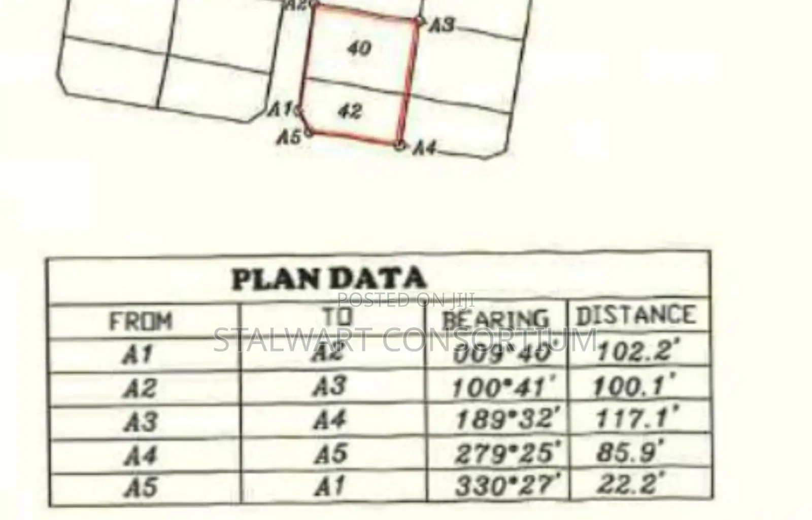 Registered Land for Sale at the Onion Market on the Accra-Akotsi Road