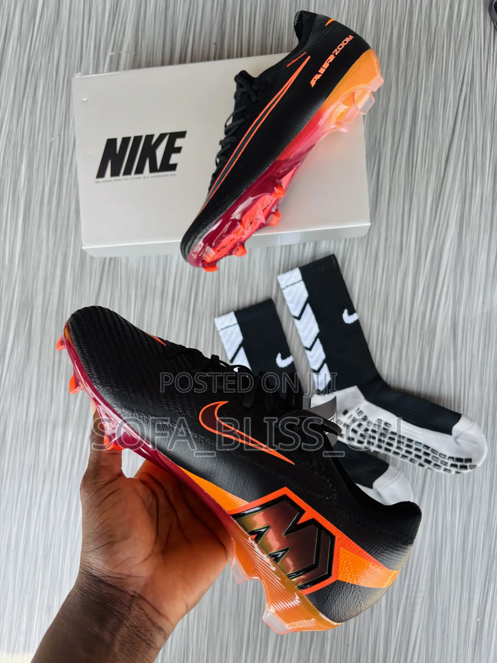 Nike Mercurial Vapor 16 Elite Fg Black