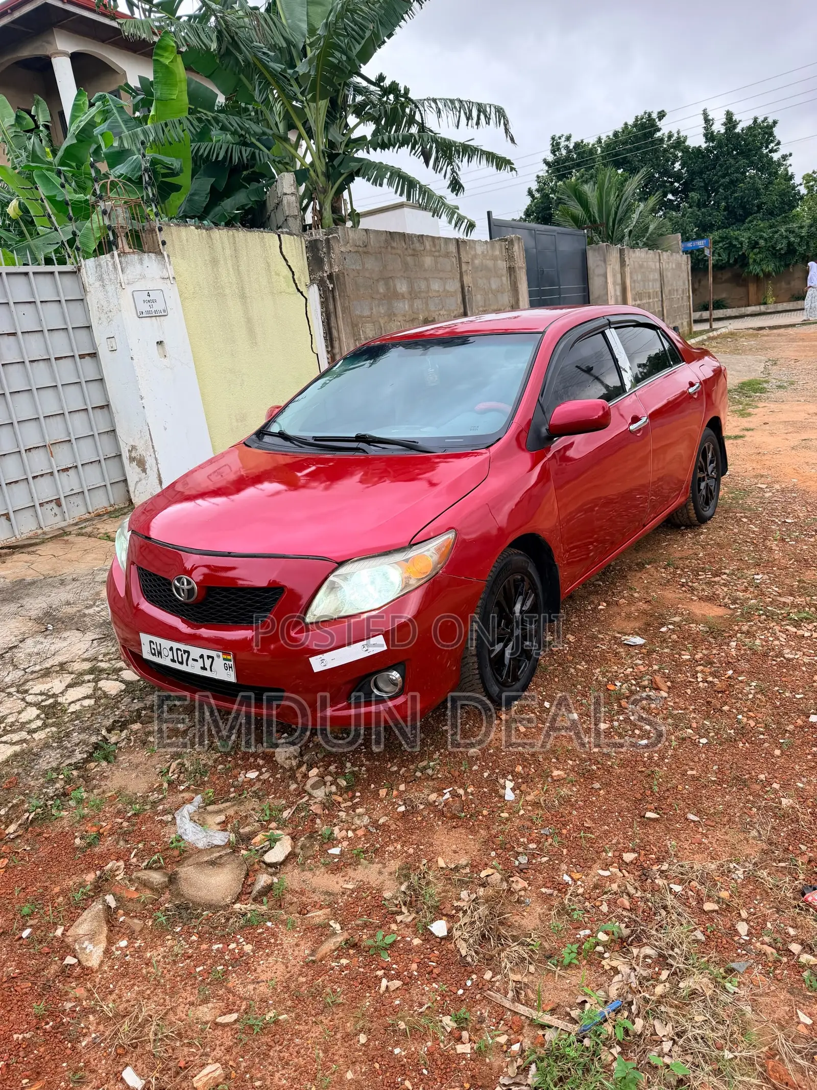 Toyota Corolla LE 4dr Sedan (1.8L 4cyl 4A) 2010 Red