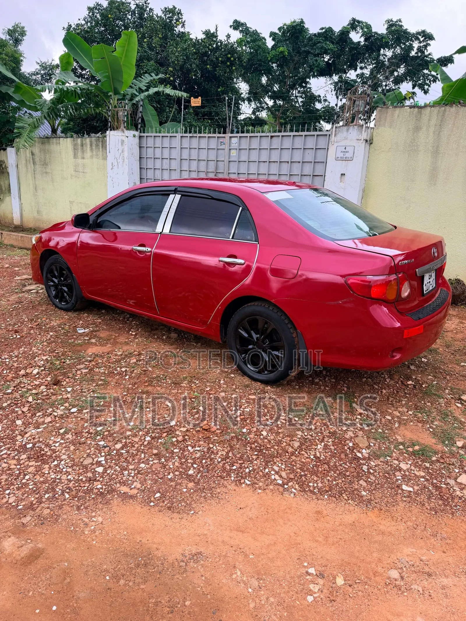 Toyota Corolla LE 4dr Sedan (1.8L 4cyl 4A) 2010 Red