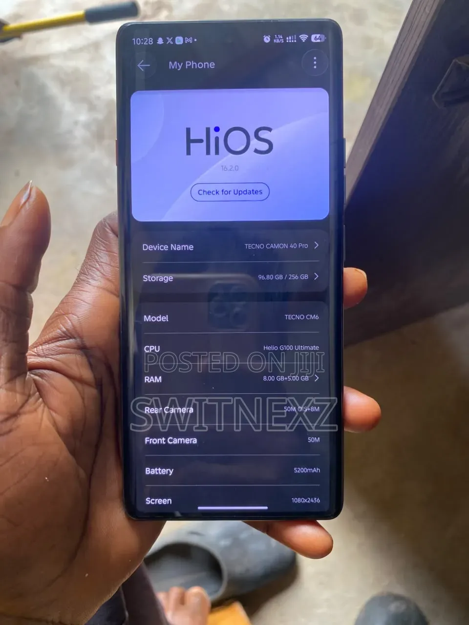 Tecno Camon 40 Pro 5G 256 GB Purple