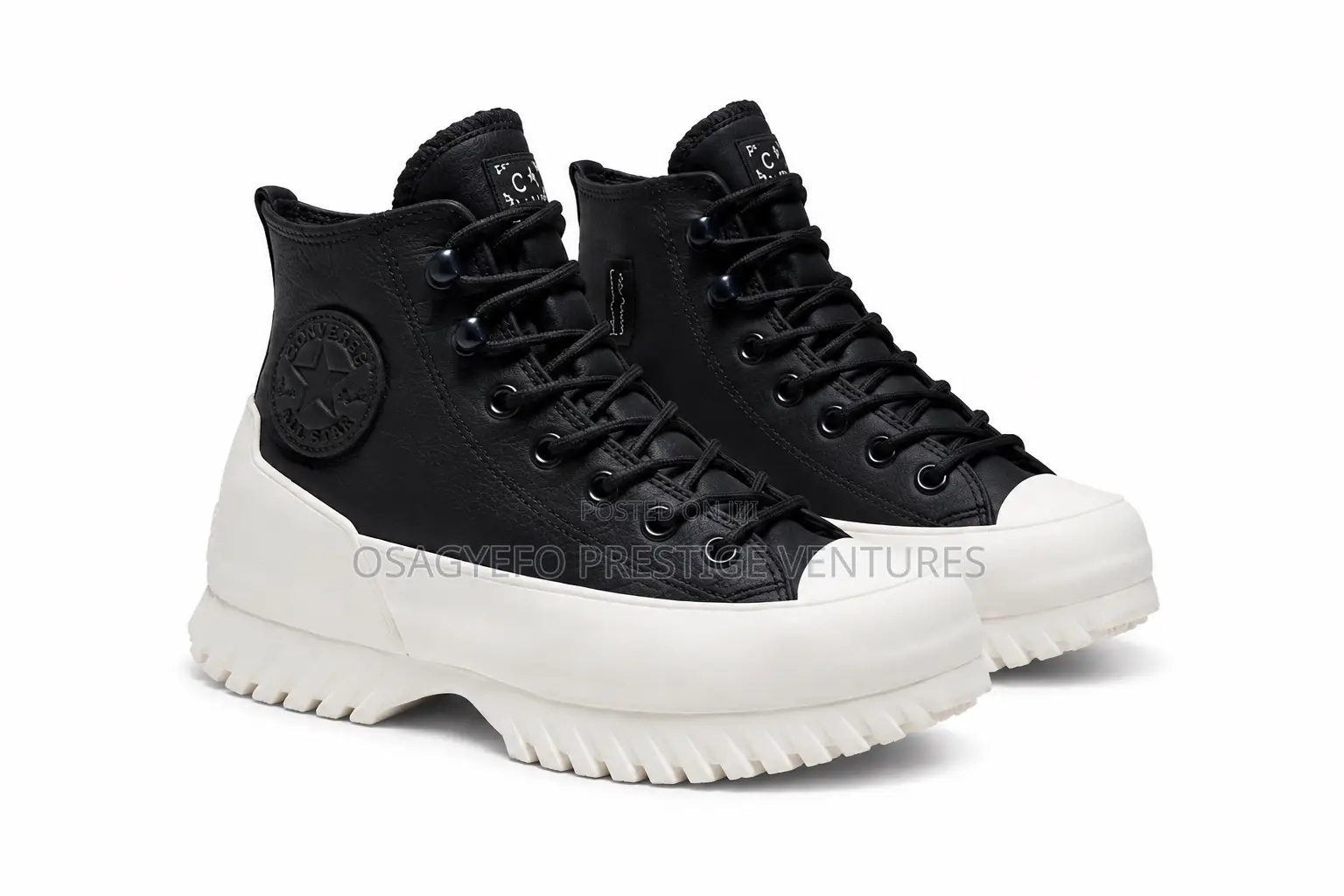 Converse Lugged 2.0 Platform Leather Sneakers