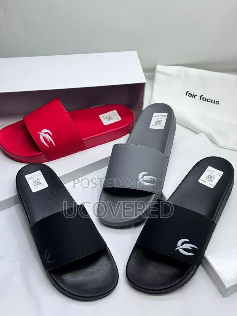 Branded Quality New Unisex Slides