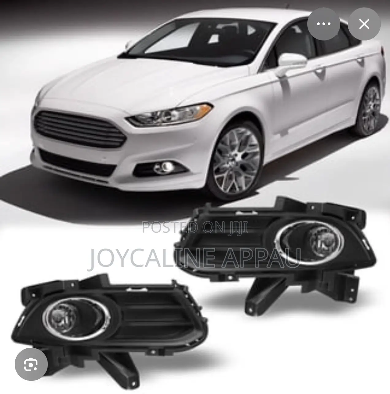 Ford Fusion 2013 To 2016 Fog Light And Cover With Bulb